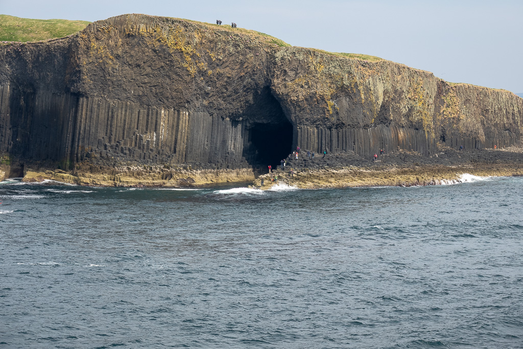 Sea View of  Fingal'es Cave, Staffa Isle.