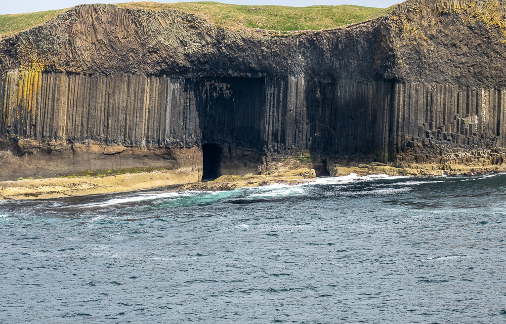 Sea View of  Fingal'es Cave, Staffa Isle.