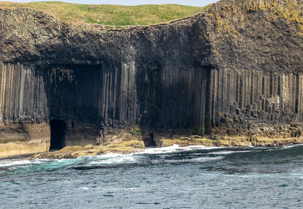 Sea View of  Fingal'es Cave, Staffa Isle.