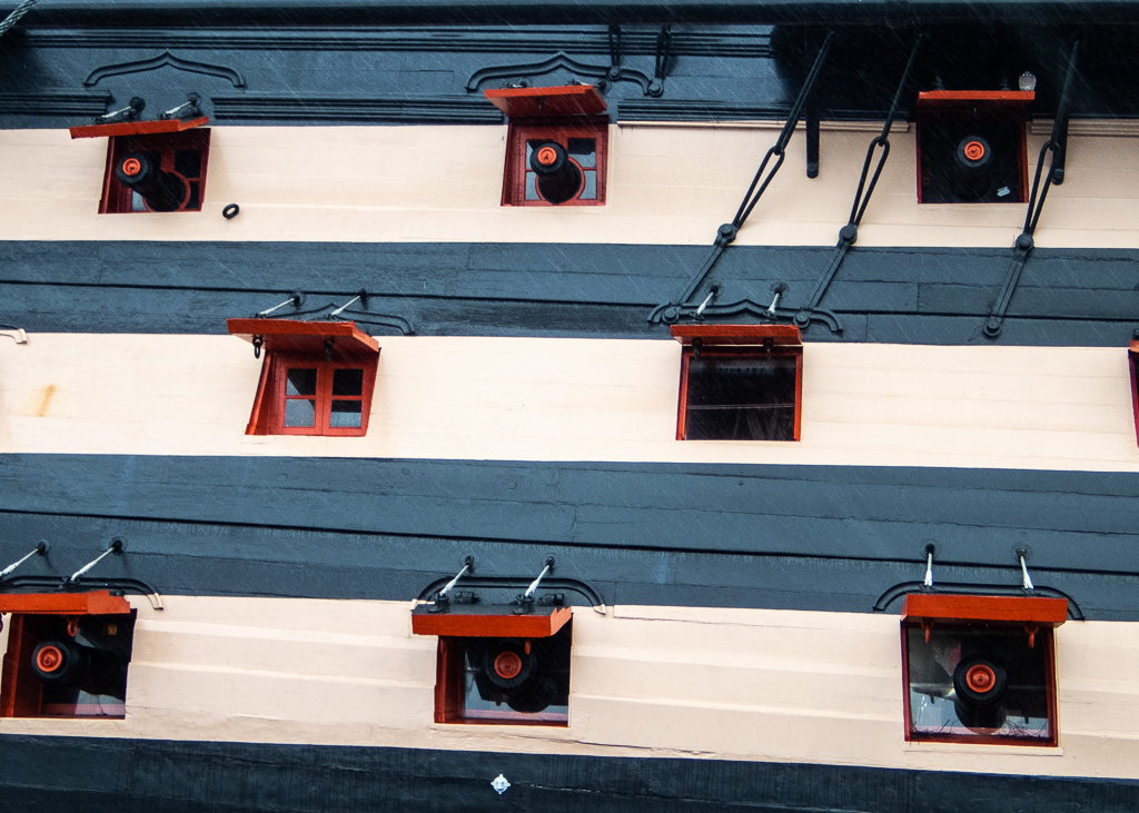 HMS Victory Broadside