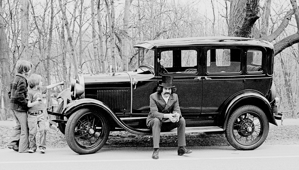 Man and Car