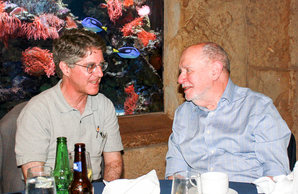 Mark Schlossman with Peter